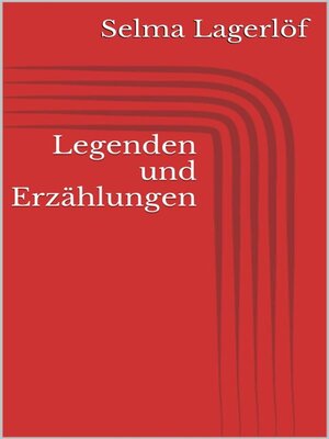 cover image of Legenden und Erzählungen
